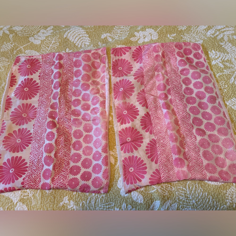 Sweet pink throw pillow covers